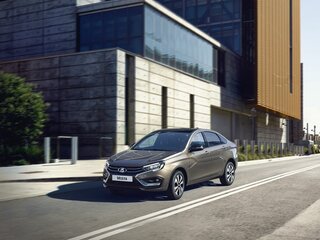 2026 Lada (ВАЗ) Vesta I Рестайлинг (NG), серый, 1651000 рублей, вид 2