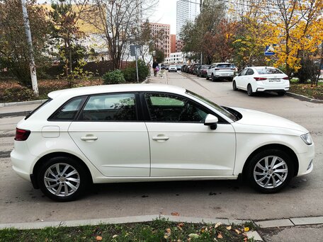 2013 Audi A3 III (8V), белый, 1130000 рублей, вид 3