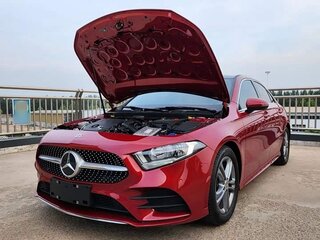 2023 Mercedes-Benz A-Класс 180 Long IV (W177) Рестайлинг, красный, 1750000 рублей, вид 2