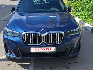 2021 BMW X3 30d xDrive III (G01) Рестайлинг, синий, 6250000 рублей, вид 1