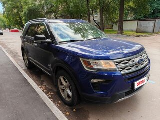 2018 Ford Explorer V Рестайлинг 2, синий, 3150000 рублей, вид 5
