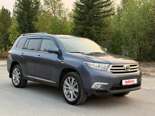 2010 Toyota Highlander II (XU40) Рестайлинг, серый, 1800000 рублей, вид 4