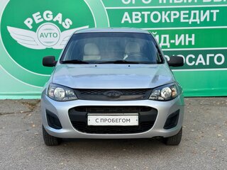 2014 Lada (ВАЗ) Kalina II, серебристый, 320000 рублей, вид 3