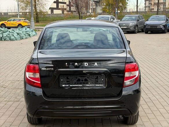 2026 Lada (ВАЗ) Granta I Рестайлинг, чёрный, 1099000 рублей - вид 5