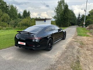 2020 Mercedes-Benz AMG GT 4-Door Coupe 43 I, чёрный, 7100000 рублей, вид 4