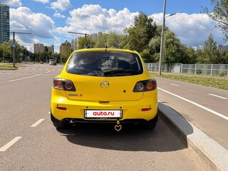 2006 Mazda 3 I (BK) Рестайлинг, жёлтый, 450000 рублей, вид 4