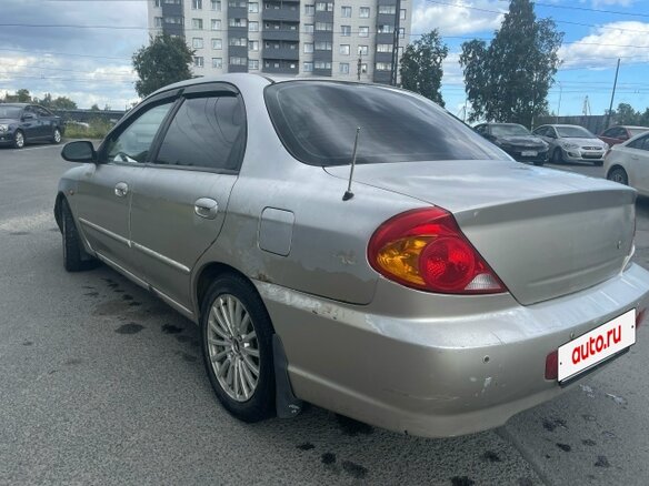 2009 Kia Spectra I Рестайлинг 2, бежевый, 180000 рублей - вид 7