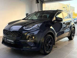2021 Kia Sportage IV Рестайлинг, чёрный, 2389000 рублей, вид 1