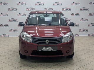 2014 Renault Sandero I, красный, 579000 рублей, вид 2