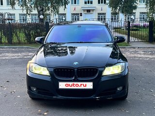 2009 BMW 3 серии 318i V (E90/E91/E92/E93) Рестайлинг, чёрный, 900000 рублей, вид 2