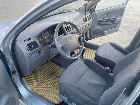 2005 Kia Rio I Рестайлинг, серебристый, 195000 рублей - вид 9