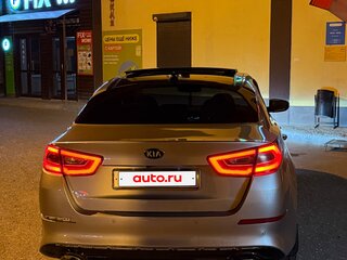 2014 Kia Optima III Рестайлинг, коричневый, 1350000 рублей, вид 3