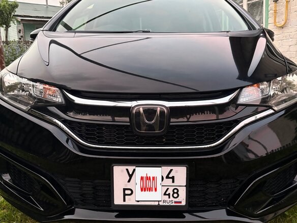 2019 Honda Fit III Рестайлинг, чёрный, 1140000 рублей - вид 4