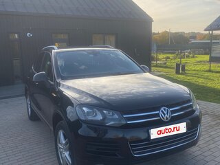 2013 Volkswagen Touareg II, чёрный, 1500000 рублей, вид 1