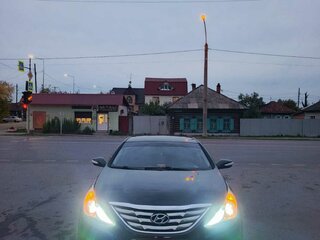 2010 Hyundai Sonata VI (YF), чёрный, 999000 рублей, вид 2