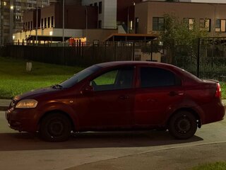 2007 Chevrolet Aveo I Рестайлинг, красный, 140000 рублей, вид 2