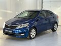 2015 Kia Rio III Рестайлинг, синий, 959000 рублей - вид 2