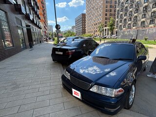 1999 Toyota Mark II VIII (X100), синий, 625000 рублей, вид 4