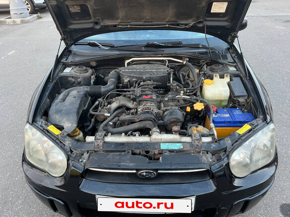 2004 Subaru Impreza II Рестайлинг 1, чёрный, 429000 рублей - вид 5