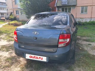 2013 Lada (ВАЗ) Granta I, серый, 380000 рублей, вид 3