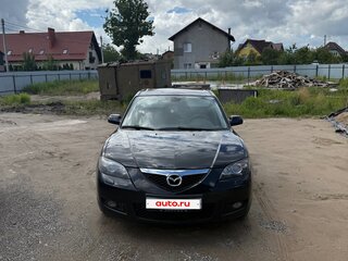 2008 Mazda 3 4-speed I (BK) Рестайлинг, чёрный, 660000 рублей, вид 2
