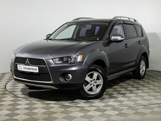 2010 Mitsubishi Outlander II Рестайлинг, серый, 749777 рублей, вид 1