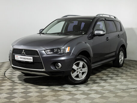 2010 Mitsubishi Outlander II Рестайлинг, серый, 749777 рублей, вид 1
