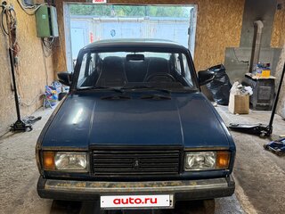 2008 Lada (ВАЗ) 2107, синий, 95000 рублей, вид 3