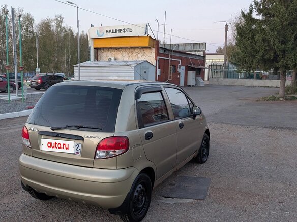 2006 Daewoo Matiz I Рестайлинг, бежевый - вид 4
