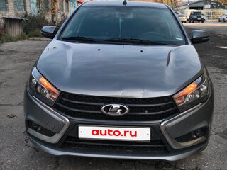 2018 Lada (ВАЗ) Vesta I, серый, 850000 рублей, вид 2