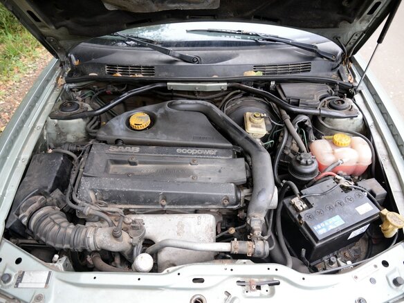 2001 Saab 9-3 I, зелёный, 430000 рублей - вид 12