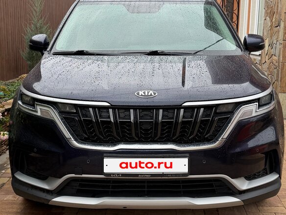 2021 Kia Carnival IV, синий, 3550000 рублей - вид 1