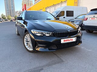 2021 BMW 3 серии 320d xDrive VII (G2x), чёрный, 3100000 рублей, вид 3