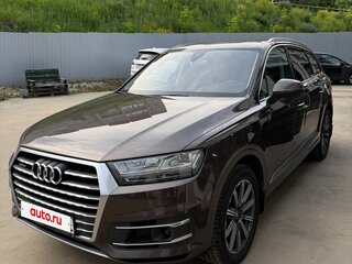 2016 Audi Q7 II (4M), коричневый, 3300000 рублей, вид 1