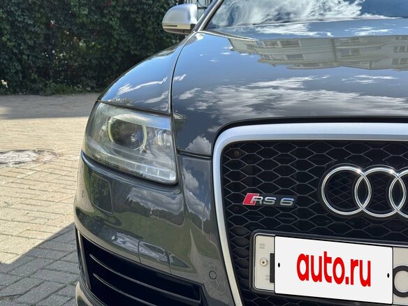 2010 Audi RS 6 II (C6), серый, 3650000 рублей - вид 6