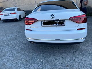 2017 Volkswagen Passat (North America and China) I Рестайлинг, белый, 1650000 рублей, вид 4