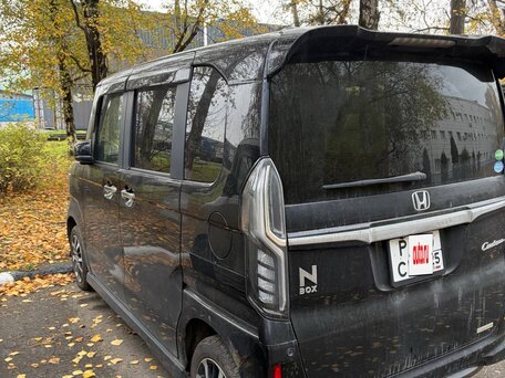 2018 Honda N-BOX II, чёрный, 1275000 рублей, вид 2