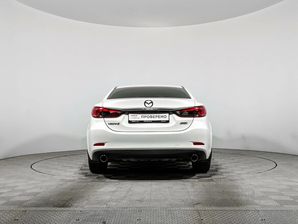 2016 Mazda 6 III (GJ) Рестайлинг, белый, 1310000 рублей - вид 5