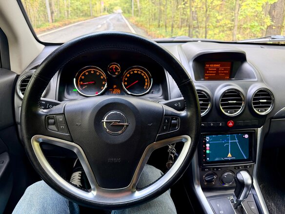 2013 Opel Antara I Рестайлинг, серебристый - вид 8