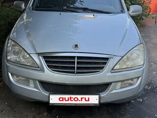 2009 SsangYong Kyron I Рестайлинг, серебристый, 1000000 рублей, вид 1