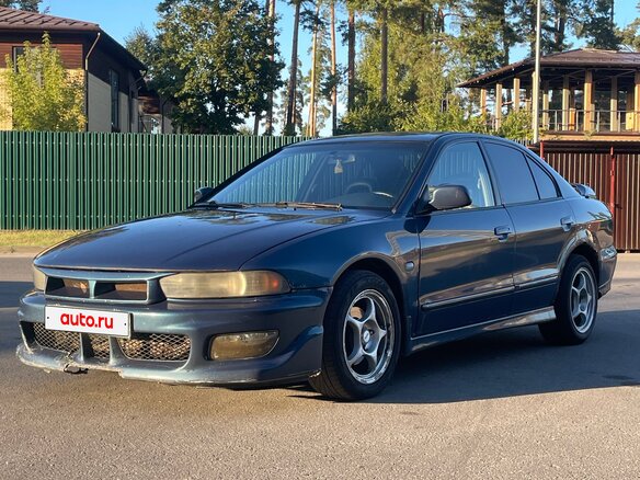2001 Mitsubishi Galant VIII Рестайлинг, синий, 280000 рублей