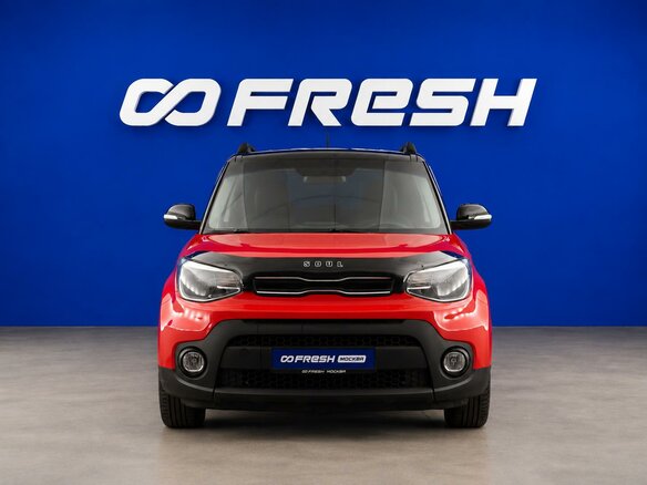 2017 Kia Soul II Рестайлинг, красный, 1499658 рублей - вид 2
