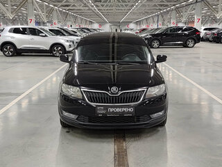 2018 Skoda Rapid I Рестайлинг, чёрный, 935000 рублей, вид 2