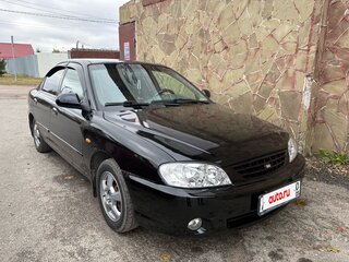 2008 Kia Spectra I Рестайлинг 2, чёрный, 570000 рублей, вид 1