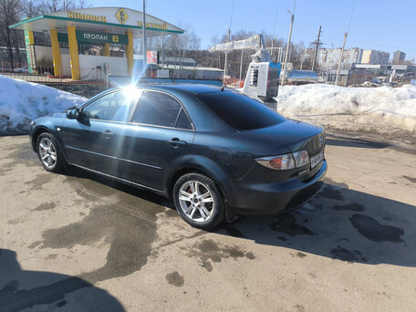 2006 Mazda 6 I (GG) Рестайлинг, зелёный, 190000 рублей, вид 3