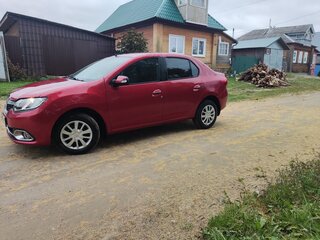 2015 Renault Logan II, красный, 950000 рублей, вид 4
