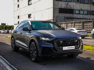 2019 Audi Q8 45 TDI I (4M), синий, 5534100 рублей, вид 5