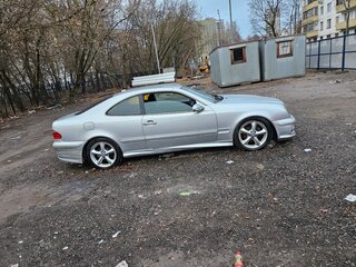 2000 Mercedes-Benz CLK-Класс 200 I (W208) Рестайлинг, серебристый, 200000 рублей, вид 5