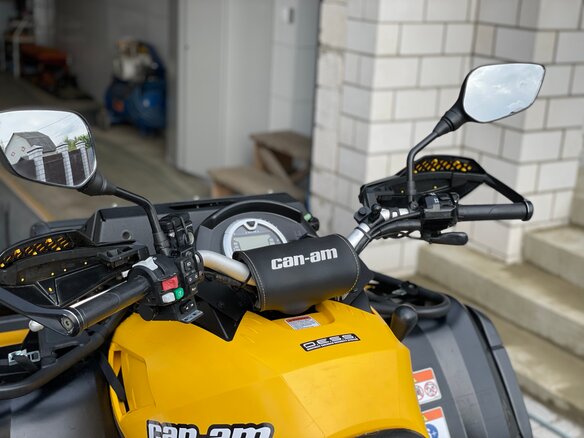 2012 BRP Can-Am Outlander 800, чёрный, 1050000 рублей - вид 7