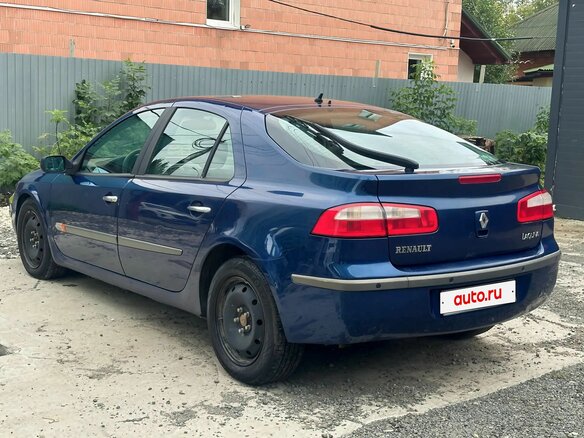 2002 Renault Laguna II, синий - вид 5